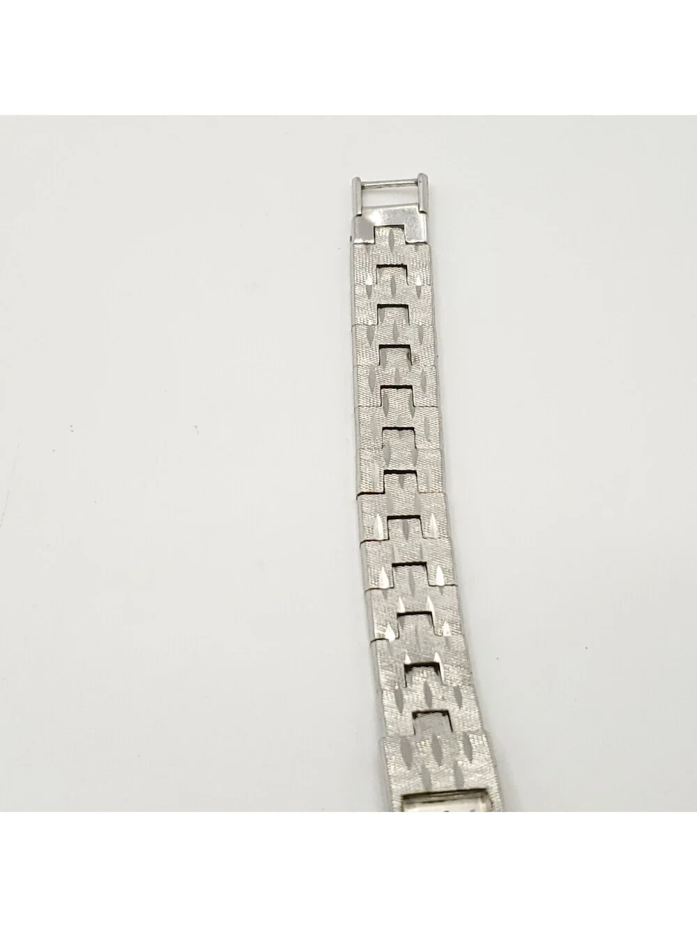 Vintage La Marque Mechanical Small Rectangle Dial Womens Watch 11mm Running 6.75